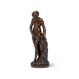 SUSSE FRERES: A LATE 19TH CENTURY BRONZE FIGURE OF VENUS AFTER ALLEGRAIN (FRENCH, 1710-1795)