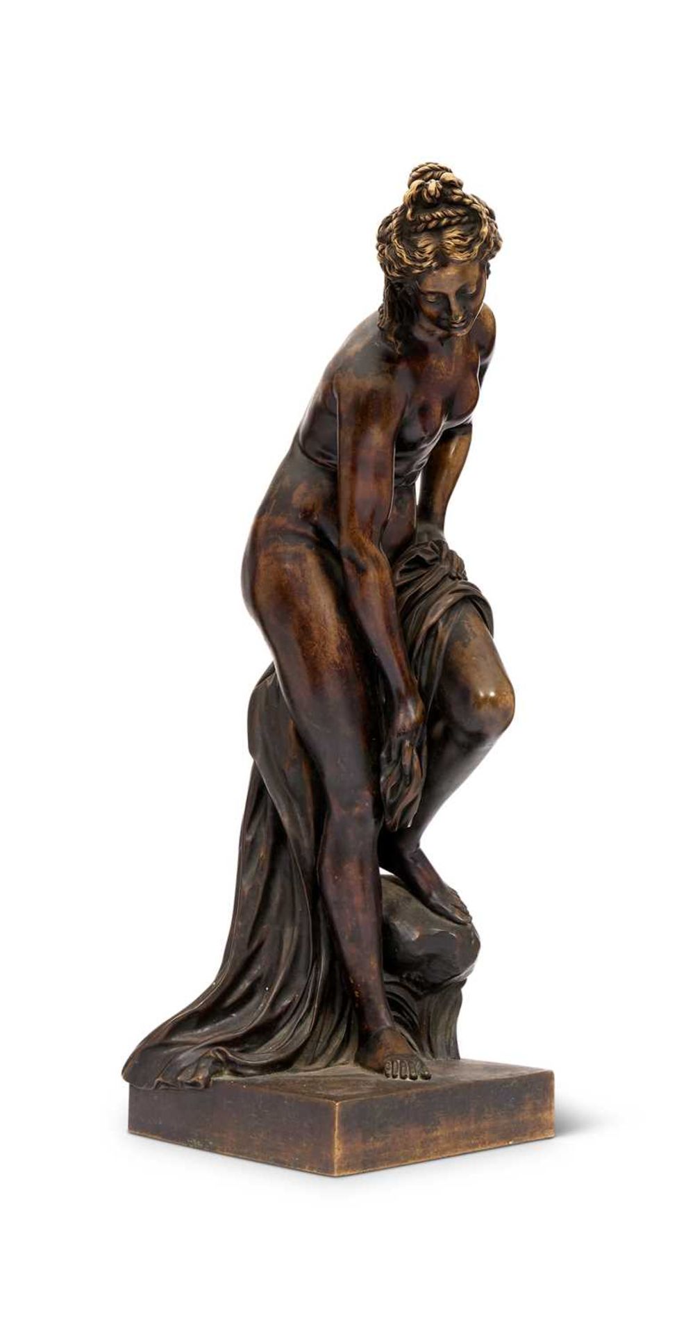 AFTER ALLEGRAIN (FRENCH, 1710-1795): A LARGE 19TH CENTURY BRONZE FIGURE OF VENUS - Bild 3 aus 4