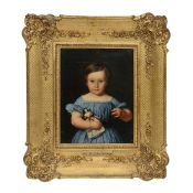 ATTRIBUTED TO CHRISTOFFER WILHELM ECKERSBERG (DANISH, 1783-1853) : PORTRAIT OF A CHILD