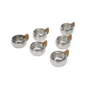 A SET OF SIX 1930'S SILVER CUPS, ANTAL BACHRUCH SUCCESSORS, BUDAPEST