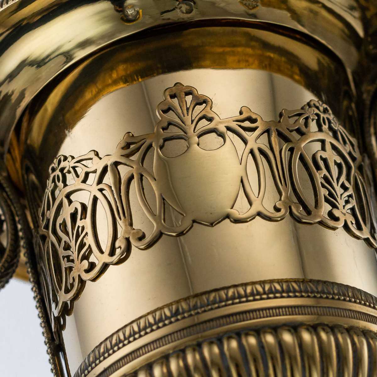 AN EARLY 19TH CENTURY SILVER GILT URN BY MARC JACQUART, PARIS - Image 15 of 19