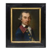 A LATE 18TH CENTURY ITALIAN PORTRAIT OF A NAVAL GENTLEMAN