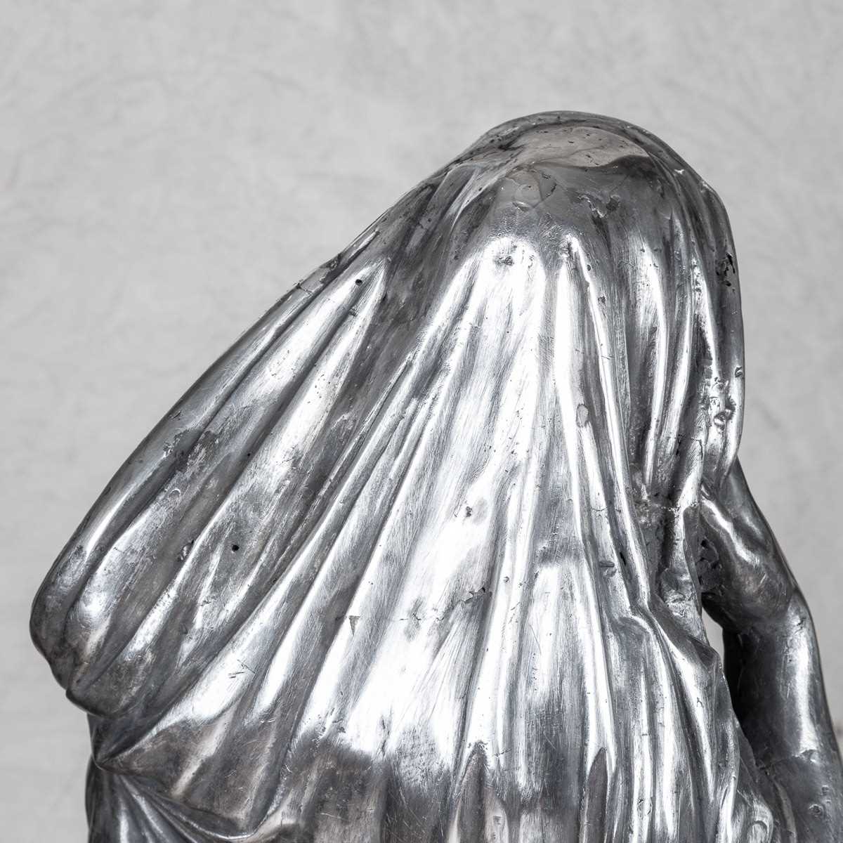 A MONUMENTAL SILVER FIGURE OF A MAIDEN, FRENCH, CIRCA 1840 - Image 9 of 31