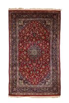 A FINE MID 20TH CENTURY KASHAN CARPET