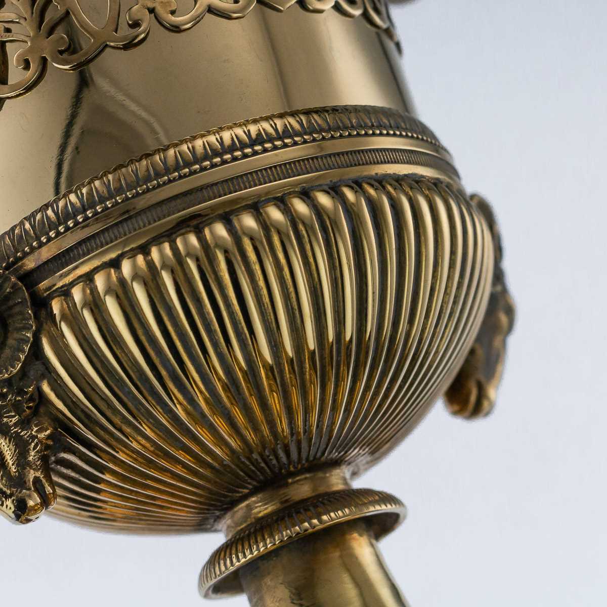 AN EARLY 19TH CENTURY SILVER GILT URN BY MARC JACQUART, PARIS - Image 14 of 19