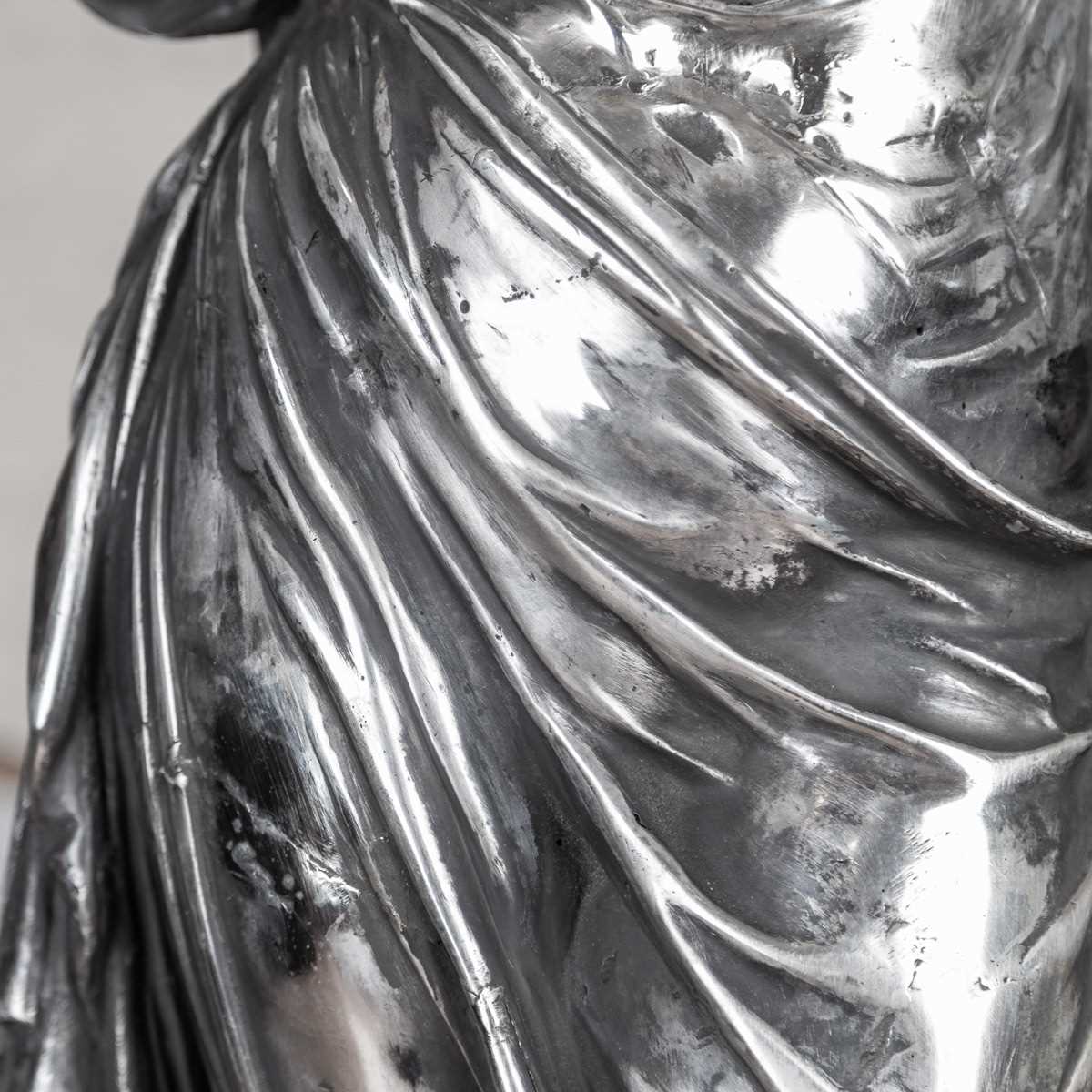 A MONUMENTAL SILVER FIGURE OF A MAIDEN, FRENCH, CIRCA 1840 - Image 23 of 31