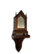 A MID 19TH CENTURY GOTHIC REVIVAL BRACKET CLOCK SIGNED CUMMINS, LONDON, CIRCA 1840