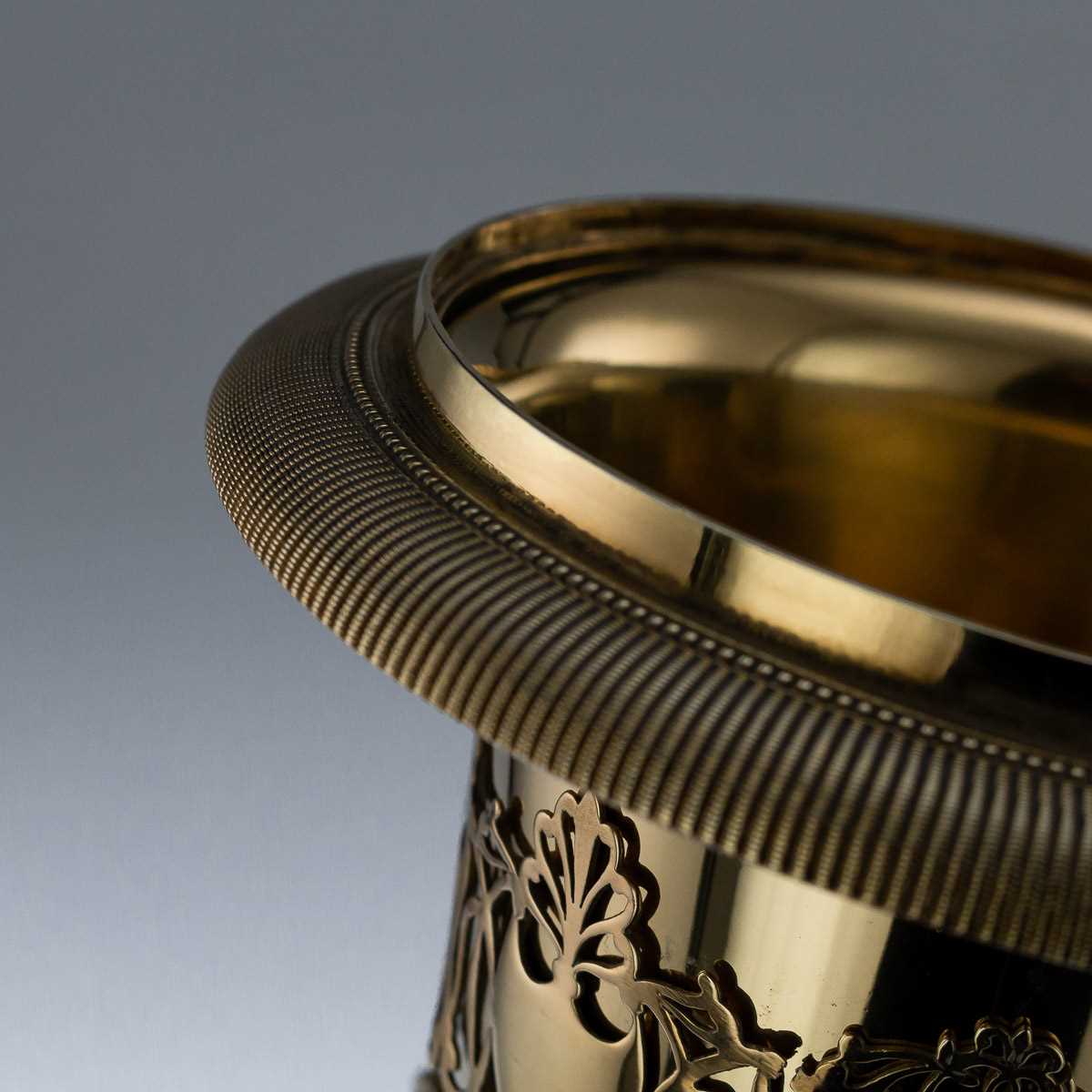 AN EARLY 19TH CENTURY SILVER GILT URN BY MARC JACQUART, PARIS - Image 19 of 19
