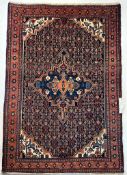 A FINE SENNEH RUG, WEST PERSIA, CIRCA 1900