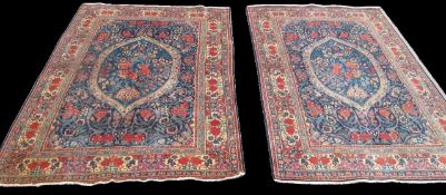 A PAIR OF TABRIZ RUGS, NORTH WEST PERSIA, CIRCA 1900