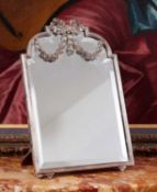 PUIFORCAT: A STERLING SILVER EARLY 20TH CENTURY DRESSING MIRROR, PARIS