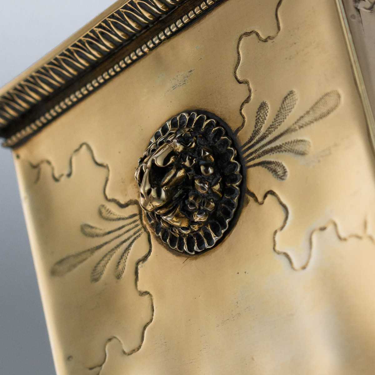 AN EARLY 19TH CENTURY SILVER GILT URN BY MARC JACQUART, PARIS - Image 10 of 19