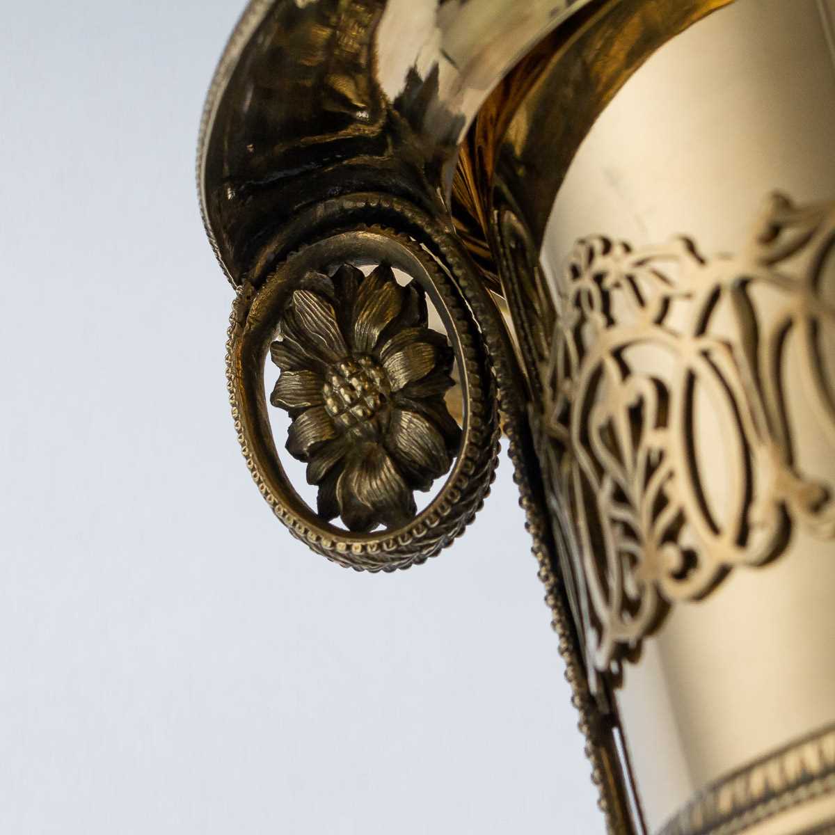 AN EARLY 19TH CENTURY SILVER GILT URN BY MARC JACQUART, PARIS - Image 16 of 19