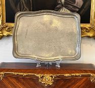 LIBERTY & CO.: A TUDRIC PEWTER TRAY, EARLY 20TH CENTURY