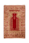 A WEST ANATOLIAN PRAYER RUG