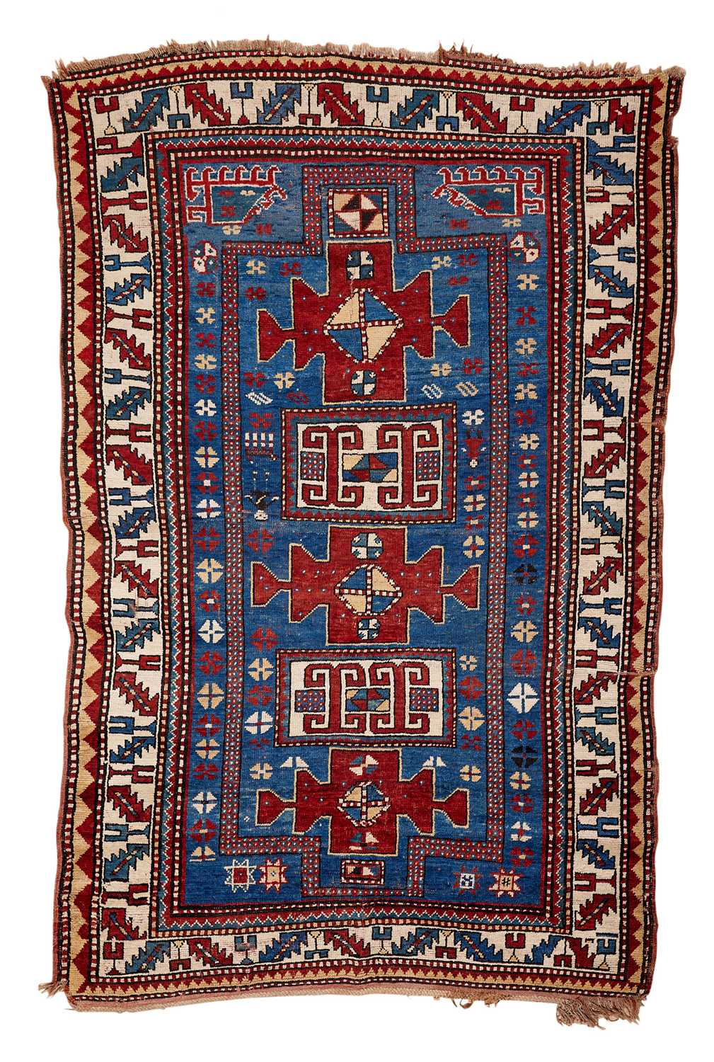 A 1940'S CAUCAISAN KAZAK RUG