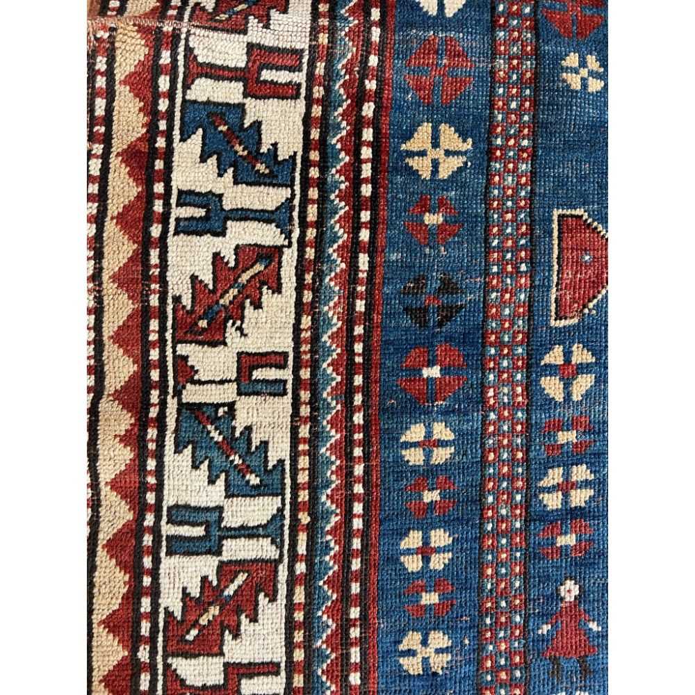 A 1940'S CAUCAISAN KAZAK RUG - Image 2 of 6