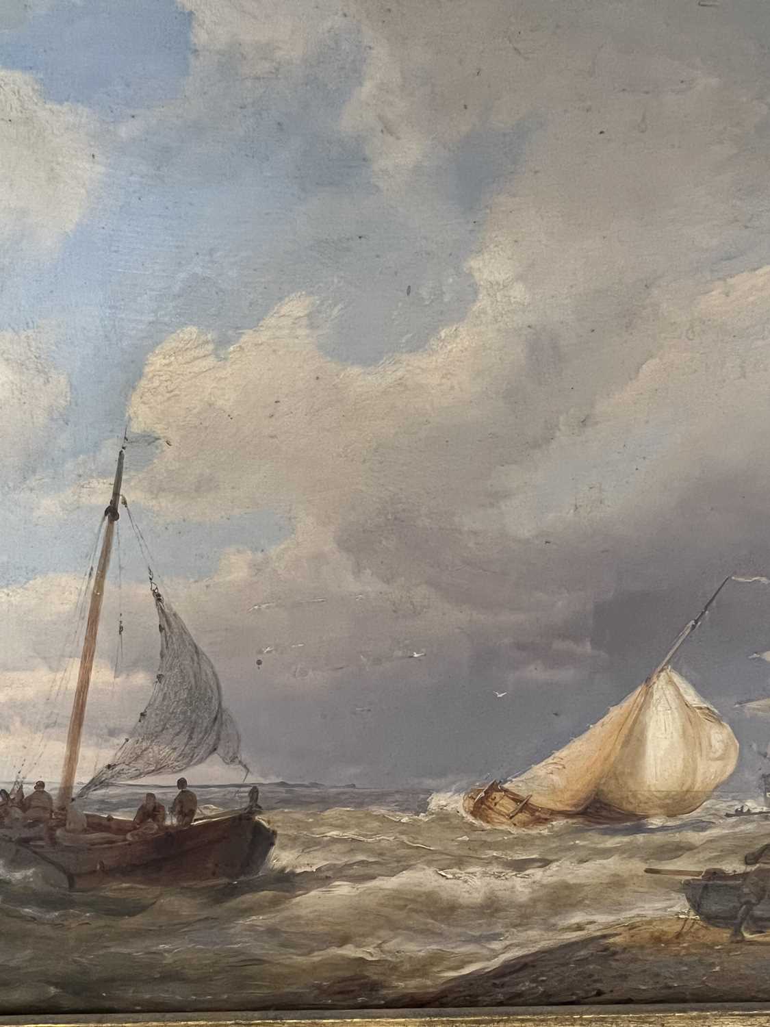 J. BOUDIN (19TH CENTURY): SEASCAPE - Image 3 of 5