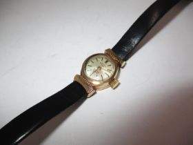 Ladies 9ct Gold Rotary Watch