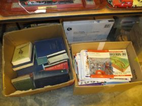 Boxes of Books on Wars and Battles etc