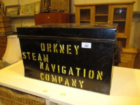 Deed Box From Orkney Steam Navigation Company