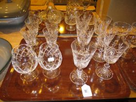 Set of 6 Edinburgh Crystal Wine Goblets, 4 and 2 Others
