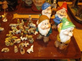 Five Disney Dwarves and Wade Whimsies