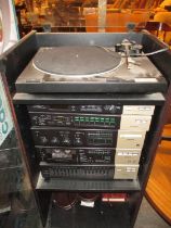 Pioneer Stereo Separates and Cabinet