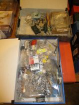 Six Boxes of Metal Model Soldiers etc