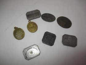 18th and 19th Century Church Communion Tokens etc