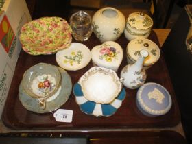 Old Foley and Shelley Cups and Saucers and Other Ceramics