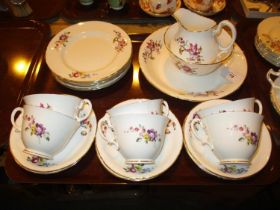 Royal Worcester 21 Piece Tea Set