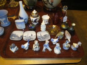 Selection of Copenhagen and Other Ceramics etc