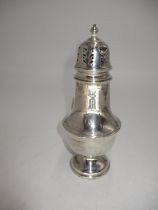 Silver Sugar Caster, Birmingham 1954, 114g