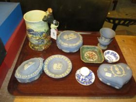 Wedgwood Blue Jasper China, Royal Winton Mug etc