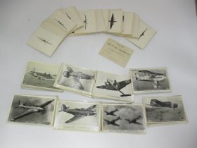 WWII Period Episcope Cards and Aircraft Photographs