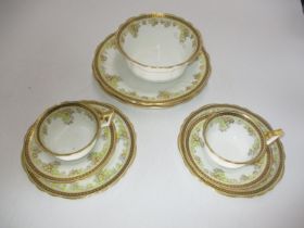 Cauldon Porcelain 39 Piece Tea Set