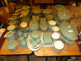 Collection of Denby Tablewares, 65 pieces