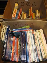 Two Boxes of Books Military Aircraft etc