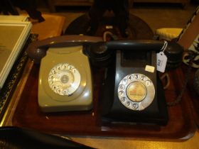 Two Vintage Telephones