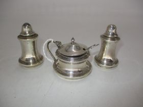 Set of 3 Silver Condiments, Birmingham 1932