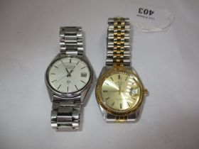 Gents Seiko and Rotary Quartz Watches