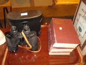 Boots 10x50 Binoculars and Robert Burns Books