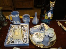 Wedgwood Blue Jasper and Other Decorative Items