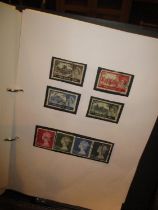 Three Albums of GB and Miniature Sheets of Stamps