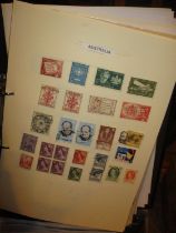 Five Albums of World Stamps
