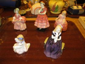 Five Royal Doulton Figures