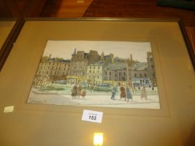 Andrew Neilson 1956, Watercolour, Nethergate Dundee, 18x27cm