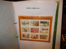 Four Albums of Stamps and Others