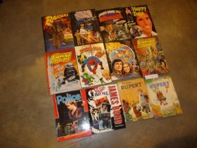 Rupert, Buck Rogers, Star Wars, 007 and Other Annuals